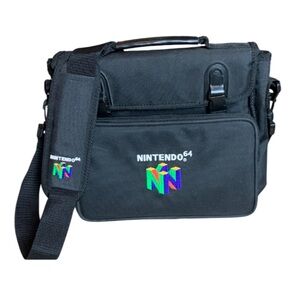 Vintage Official Nintendo 64 Padded
System Soft Carrying Case Travel Bag for N64